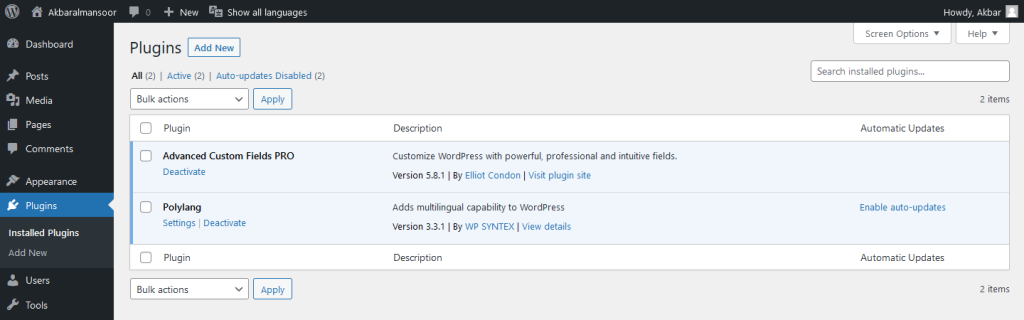 Add Polylang support to the ACF